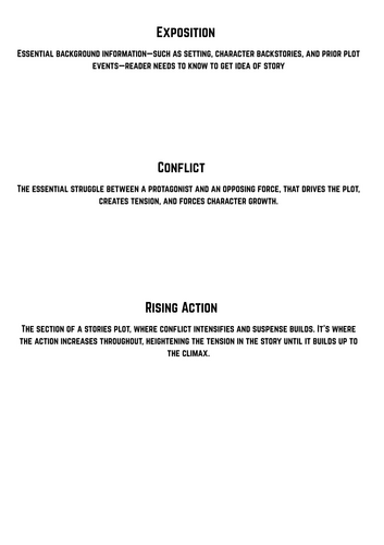 The Outsiders - Plot Diagram and explanation of make up of a story ...