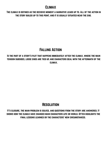 The Outsiders - Plot Diagram and explanation of make up of a story ...