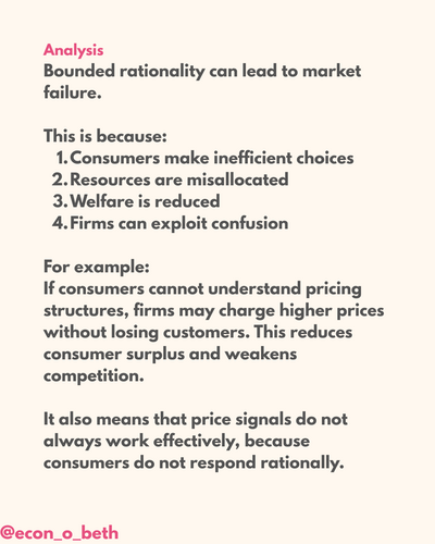 Behavioural Economics Flashcards: Bounded Rationality (A Level ...