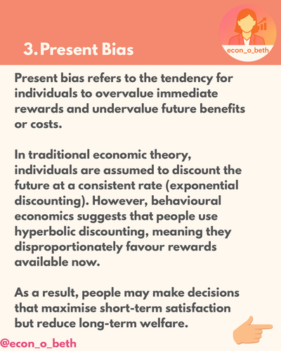 Behavioural Economics Flashcards: Present Bias (A Level Economics ...