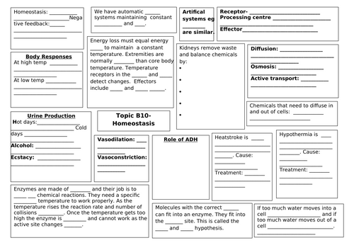 GCSE AQA Science B10 The nervous system Combined and triple powerpoints ...