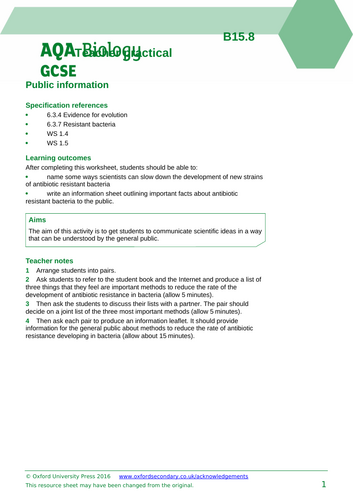 GCSE AQA B14 Genetics Powerpoints, exam questions and activities ...