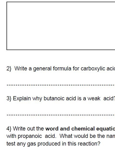 Organic Chemistry Booklet IGCSE Chemistry Edexcel {9-1} | Teaching ...