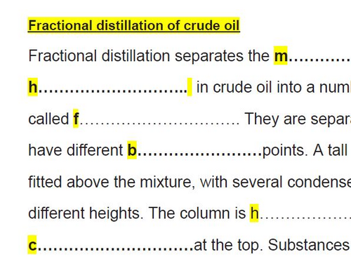 Organic Chemistry Booklet IGCSE Chemistry Edexcel {9-1} | Teaching ...