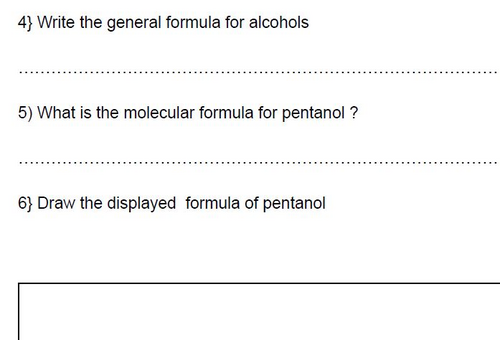 Organic Chemistry Booklet IGCSE Chemistry Edexcel {9-1} | Teaching ...