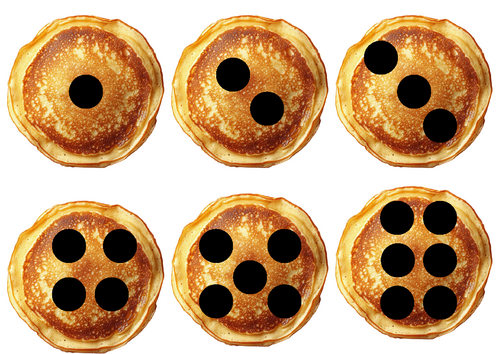 Subitising pancakes