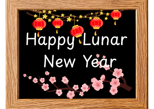Lunar new year visuals