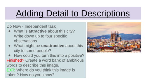 KS3 A Travel Writing Unit | Teaching Resources