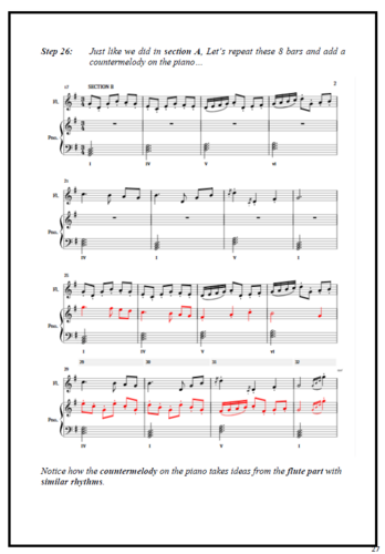 GCSE Music Composition Step-by-Step Workbook | Teaching Resources