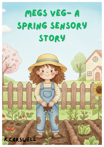 Meg’s Veg: A Spring Sensory Story with Art & 8 Senses Activities (SEND ...