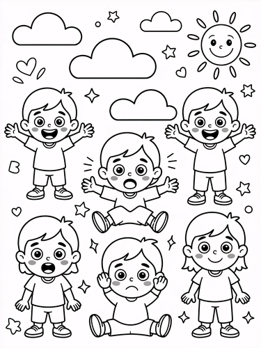 Emotions & Feelings Chart | Classroom Display Poster | Social Emotional ...