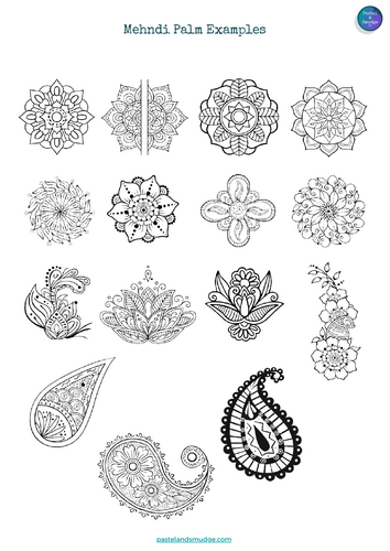 KS3 Art – Cultural Patterns Lesson 4: Indian Mehndi & Organic Pattern ...
