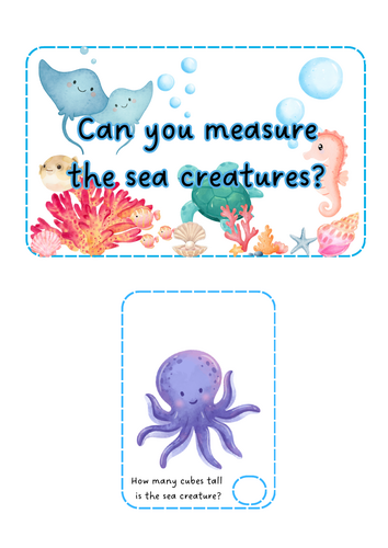 Under the Sea - Measure the Sea Creature