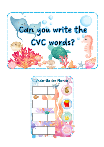 Under the Sea - Fish Phonics