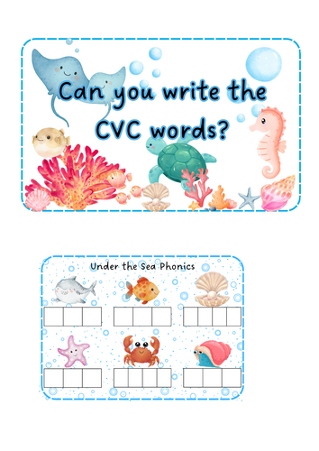 Under the Sea - Phonics