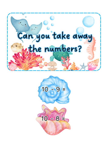 Under the Sea - Shell Subtraction