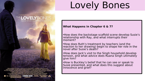 THE LOVELY BONES - CHAPTER 6 & 7
