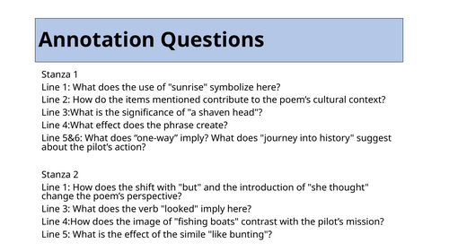 Annotations for Kamikaze