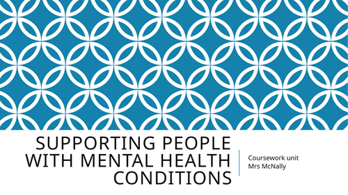 AAQ Health and Social Care F093 Mental Health Coursework Task 3