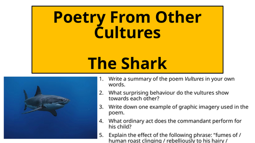 The Shark by E.J. Pratt