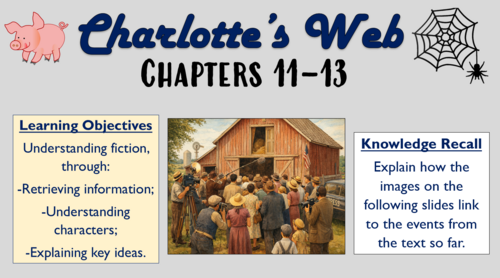 Charlotte's Web - Chapters 11-13 - The Miracle!