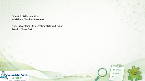 Interpreting Data & Graphs (KS2 Science Skills): Investigate Like a ...