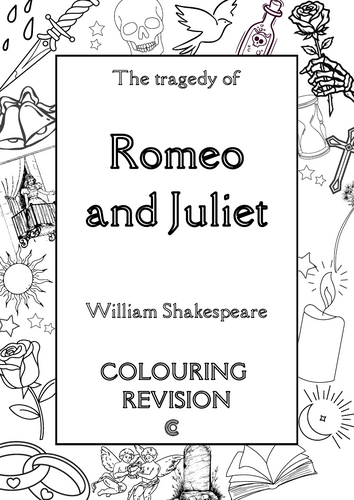 Romeo and Juliet Colouring Book – GCSE Shakespeare Revision | Key ...