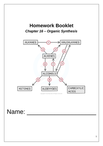 OCR A Level Chemistry Chapter 16 - Organic Synthesis