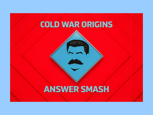 Cold War Origins Quiz – Answer Smash Round | GCSE Cold War Revision ...