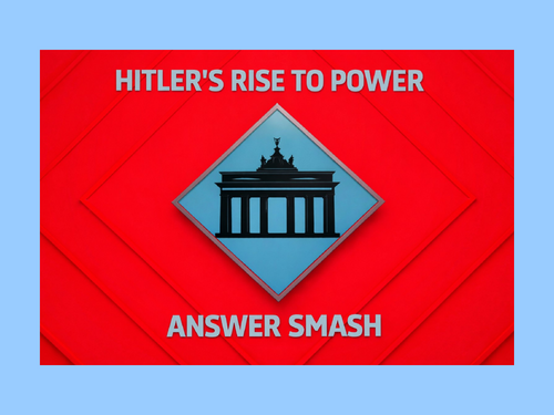 Hitler’s Rise to Power – Answer Smash Quiz | GCSE Germany Revision ...