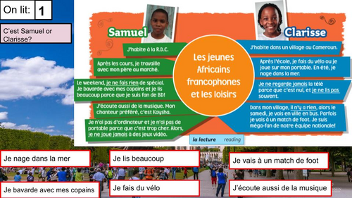 Year 8 French | Quels sont tes loisirs? | Free Time Activities| Three ...