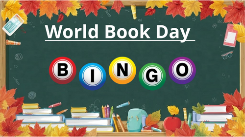 World Book Day Bingo