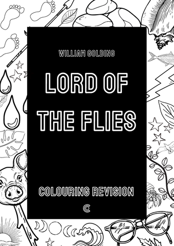 Lord of the Flies Colouring Book – 22 Key Scenes | KS3 & GCSE English ...