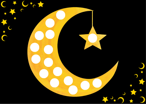 Eid Fine Motor Mats | Loose Parts Activity | Crescent Moon & Lantern ...