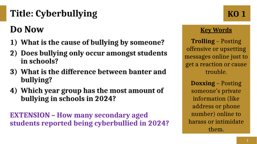 Cyberbullying