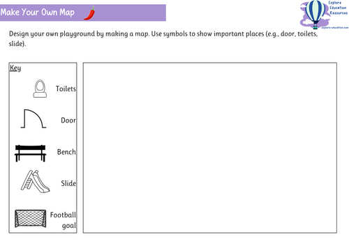 Using Symbols on Maps KS1 Geography Lesson - Our Local Area | Teaching ...