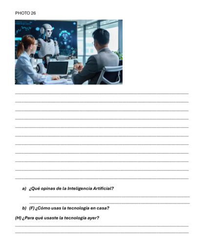 GCSE SPANISH PHOTO TASK SPEAKING PRACTICE BOOKLET | Teaching Resources