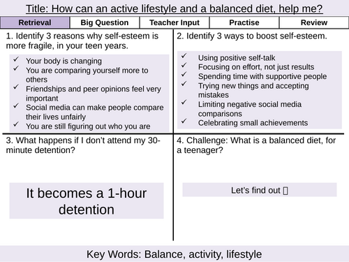Y7 PSHE- HT5 Choices & Influences 2
