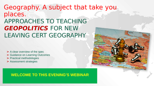 Approaches to teaching new Geopolitics for Leaving Cert | Teaching ...