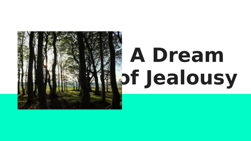 A Dream of Jealousy - Seamus Heaney