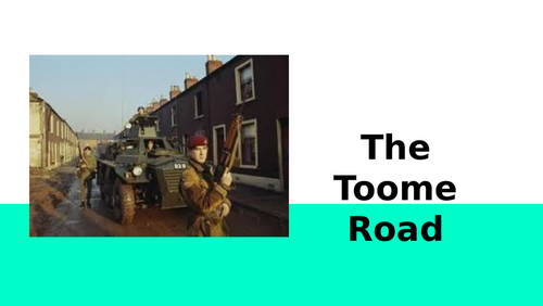 The Toome Road - Seamus Heaney