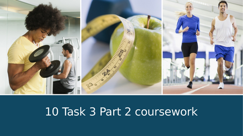 Sport Science Cambridge National - R181 Task 3 | Teaching Resources