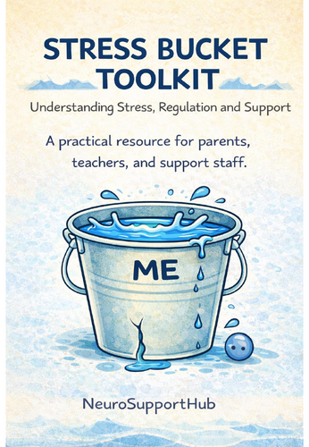 Stress Bucket KS1 & KS2 – Emotional Regulation Tool & Coping Strategies ...