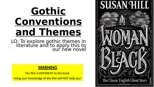 Woman in Black Scheme of Work | Teaching Resources