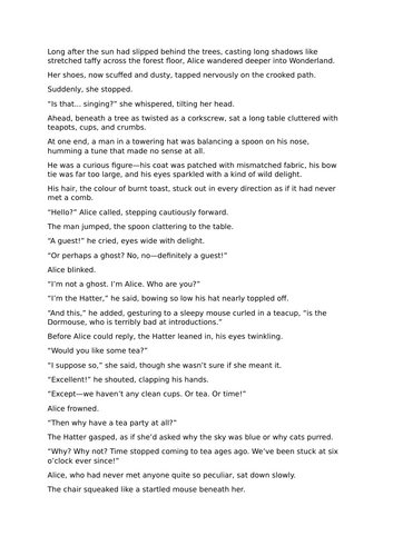Talk for Writing- Meeting Tale- A curious encounter- Two unlikely ...