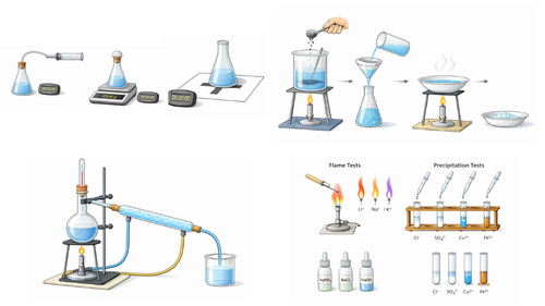 Required Practicals Diagrams- Chemistry