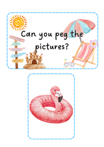 Holidays - peg the picture