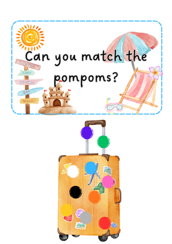 Holidays - pompom match