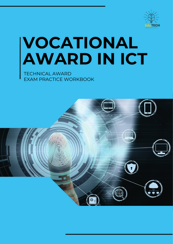 Vocational Award ICT Unit 1 Practice Exam Questions Workbook | Teaching ...