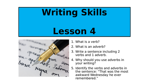 Writing Skills - Alliteration